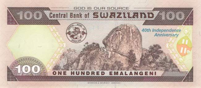 100 Emalangeni p.34 2008